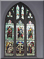 Side stained glass window