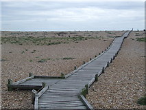 TR0916 : Boardwalk at Dungeness by Malc McDonald