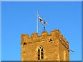 Top of the tower of the Church of St Denys, Stanford in The Vale