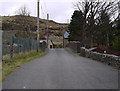 Bridge over old railway, Trawsfynydd station