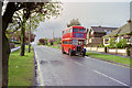 RT bus, Lampits Hill, 1990