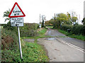 Access road to Grove Farm, Gissing