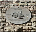 Railway plaque, A4143, Abergavenny