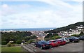 View towards Aberystwyth from the National Library of Wales