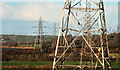 J4795 : Pylons and power lines, Islandmagee (4) by Albert Bridge