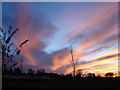 Sundown on the sports field