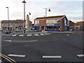 NU2132 : Roundabout on Main Street, Seahouses by Alexander P Kapp