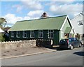 Side view of Salisbury Community Hall, Govilon