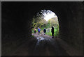 Footpath passing under dismantled railway