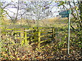 Gate on the Gloucestershire Way