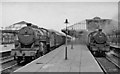 Rochdale Station, with trains