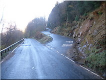 NS2699 : Start of the Glen Douglas road Loch Long by John Ferguson