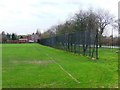 Sports fencing along the A6045