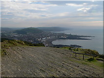 SN5882 : Cardigan Bay from the top of Constitution Hill by Eirian Evans
