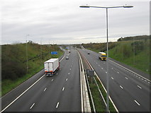 TR1437 : M20 Motorway to Junction 11 by David Anstiss