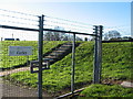 Caged trig point, Corley