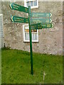 Signpost in New Grimsby