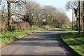 The road by Red Barn farm