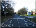 Approach to the site of Sarson School from Burton Road