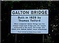 Galton Bridge sign