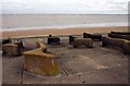 Coastal defences at Moreton