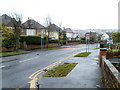 Start of 20mph speed limit, Melbourne Way, Newport