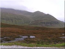 NC3459 : Moorland between Lochan na Glamhaichd and Loch Lambknowe by Hilmar Ilgenfritz