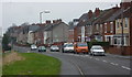 Road heading north out of Bolsover