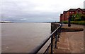 Riverside path at Birkenhead