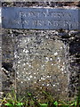 Boundary stone on Brynberian bridge