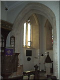 ST5818 : Interior of St Andrew's Church, Trent, Somerset by nick macneill