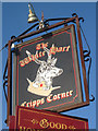 The White Hart sign