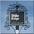 Stile Bridge sign