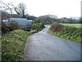 Lane at the northern edge of Wenvoe