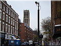 TQ2481 : All Saints Church, Clydesdale Road, viewed from Portobello Road by Robert Lamb