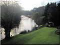 River Dee from Cross Foxes car park