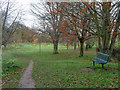 A seat in Nork Park