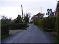 TM3881 : Nollers Lane, Spexhall by Geographer