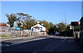 Disused level crossing in Thornton