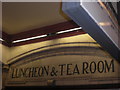 Baker Street Station: old restaurant sign