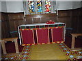 St. Andrew Medstead: altar