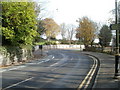 Sharp bend in Beach Road, Penarth