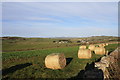 Haybales near Bents