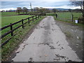 Footpath near Birch Hall