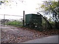 Water tank?! at entrance to Spring Water Farm