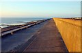 The sea wall at Larkholme