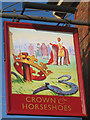 Crown & Horseshoes sign