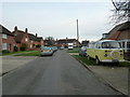 SU7606 : Splendid VW camper van in Manor Way by Basher Eyre