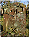 A symbolic gravestone at Sark Tower Churchyard