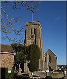 SX7339 : Church of the Holy Trinity, Salcombe by Derek Harper